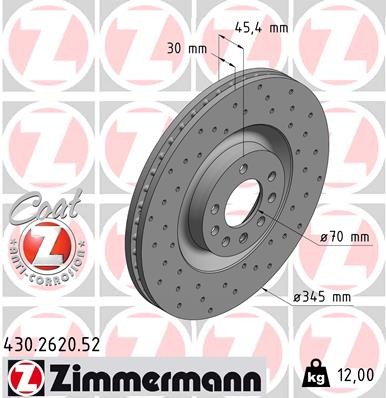 ZIMMERMANN 430.2620.52 EAN: 4250238747239.