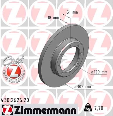 ZIMMERMANN 430.2626.20 EAN: 4250238753568.