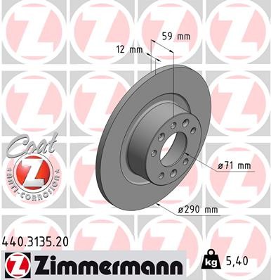 ZIMMERMANN 440.3135.20 EAN: 4250238766407.