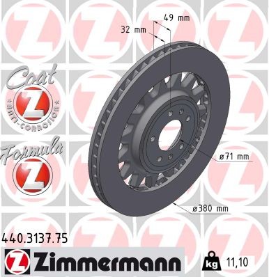 ZIMMERMANN 440.3137.75 EAN: 4250238780878.