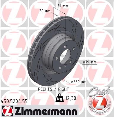 ZIMMERMANN 450.5204.55 EAN: 4250238790013.