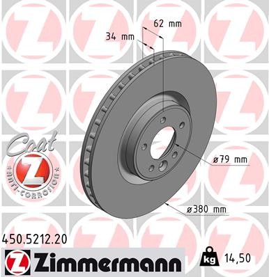 ZIMMERMANN 450.5212.20 EAN: 4250238767022.
