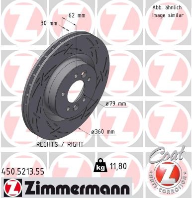 ZIMMERMANN 450.5213.55 EAN: 4250238789994.