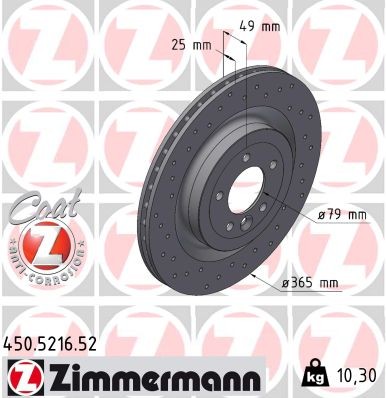 ZIMMERMANN 450.5216.52 EAN: 4250238768784.