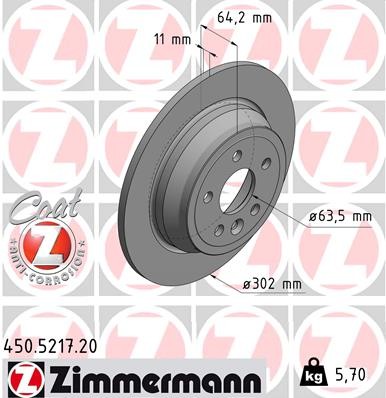 ZIMMERMANN 450.5217.20 EAN: 4250238769316.
