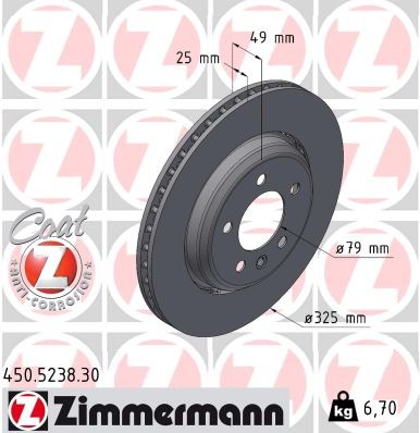 ZIMMERMANN 450.5238.30 EAN: 4250238790273.