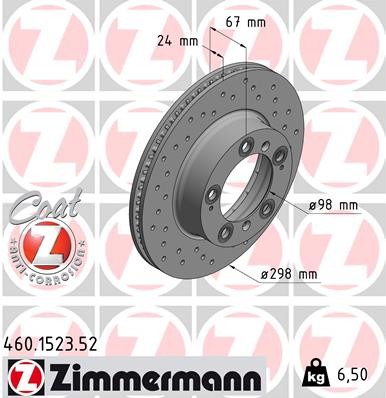 ZIMMERMANN 460.1523.52 EAN: 4250238745877.