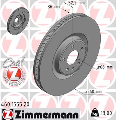 ZIMMERMANN 460.1555.20 EAN: 4250238766131.