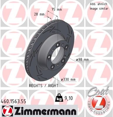 ZIMMERMANN 460.1563.55 EAN: 4250238786832.