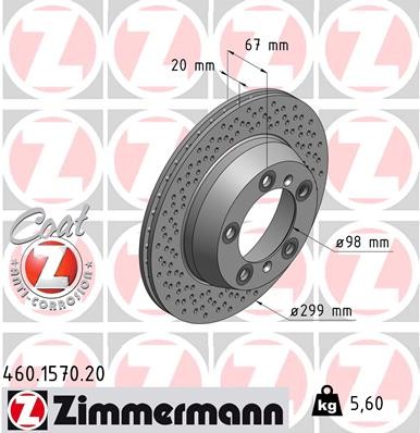 ZIMMERMANN 460.1570.20 EAN: 4250238716945.