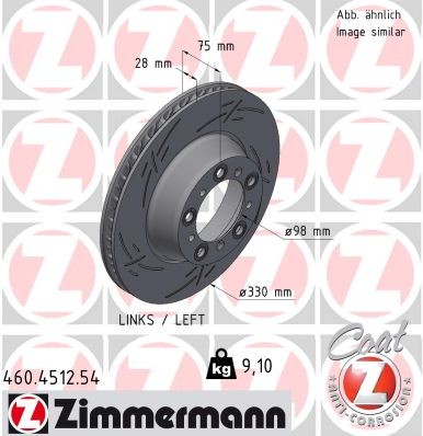 ZIMMERMANN 460.4512.54 EAN: 4250238786863.