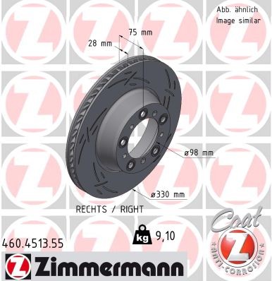 ZIMMERMANN 460.4513.55 EAN: 4250238786870.