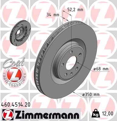ZIMMERMANN 460.4514.20 EAN: 4250238778189.