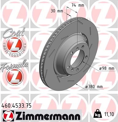 ZIMMERMANN 460.4533.75 EAN: 4250238780519.