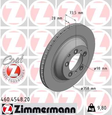 ZIMMERMANN 460.4548.20 EAN: 4250238786528.