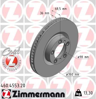 ZIMMERMANN 460.4553.20 EAN: 4250238786641.
