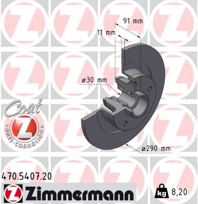 ZIMMERMANN 470.5407.20 EAN: 4250238776567.