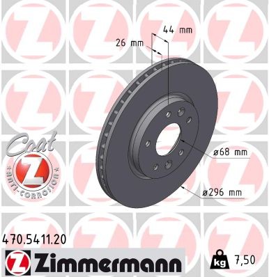 ZIMMERMANN 470.5411.20 EAN: 4250238786948.