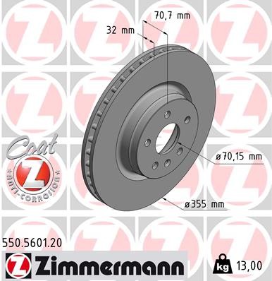 ZIMMERMANN 550.5601.20 EAN: 4250238780663.