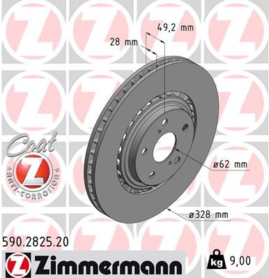ZIMMERMANN 590.2825.20 EAN: 4250238768654.