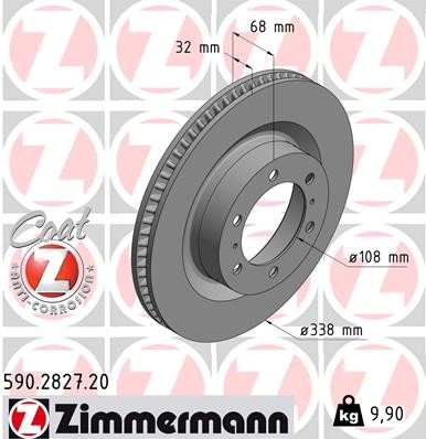 ZIMMERMANN 590.2827.20 EAN: 4250238776895.