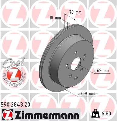 ZIMMERMANN 590.2843.20 EAN: 4250238783428.