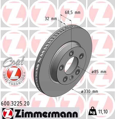 ZIMMERMANN 600.3225.20 EAN: 4250238719885.