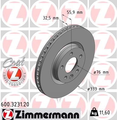 ZIMMERMANN 600.3231.20 EAN: 4250238761792.