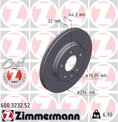 ZIMMERMANN 600.3232.52 EAN: 4250238749363.