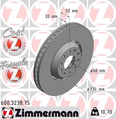 ZIMMERMANN 600.3238.75 EAN: 4250238720829.