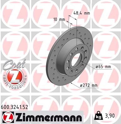 ZIMMERMANN 600.3241.52 EAN: 4250238768494.