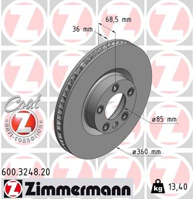 ZIMMERMANN 600.3248.20 EAN: 4250238753414.