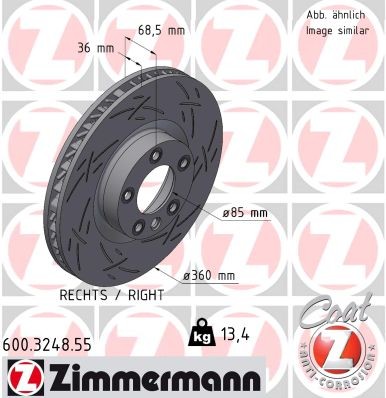ZIMMERMANN 600.3248.55 EAN: 4250238789536.