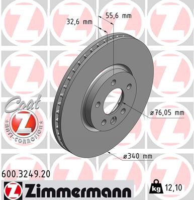 ZIMMERMANN 600.3249.20 EAN: 4250238754497.