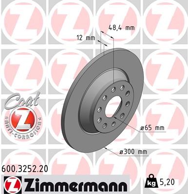 ZIMMERMANN 600.3252.20 EAN: 4250238762966.