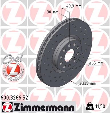 ZIMMERMANN 600.3266.52 EAN: 4250238784616.