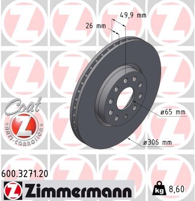 ZIMMERMANN 600.3271.20 EAN: 4250238788737.