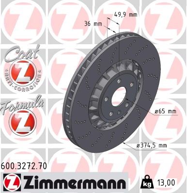 ZIMMERMANN 600.3272.70 EAN: 4250238789215.