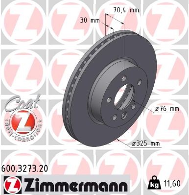 ZIMMERMANN 600.3273.20 EAN: 4250238791898.