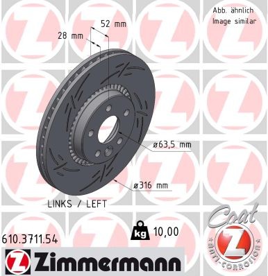 ZIMMERMANN 610.3711.54 EAN: 4250238788539.