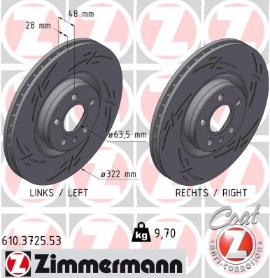 ZIMMERMANN 610.3725.53 EAN: 4250238790952.