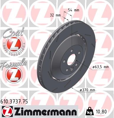 ZIMMERMANN 610.3737.75 EAN: 4250238783923.