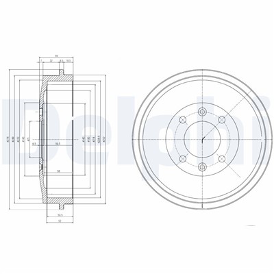 DELPHI BF169 EAN: 5012759461686.