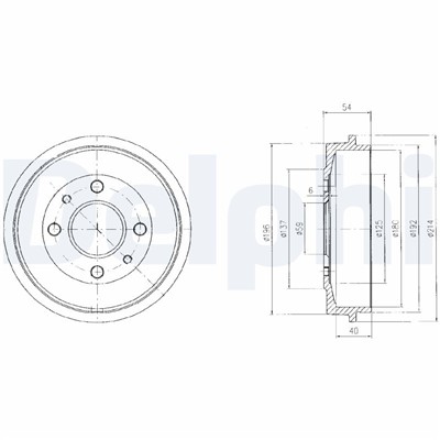DELPHI BF200 EAN: 5012759461990.