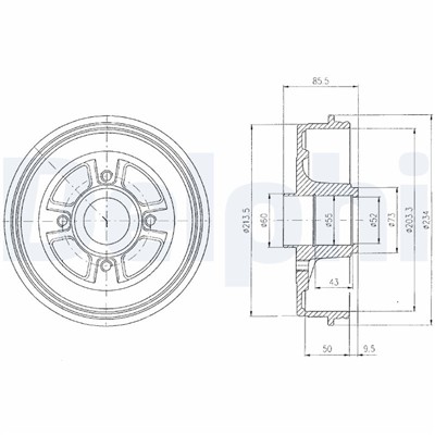 DELPHI BF380 EAN: 5012759088852.