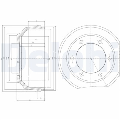 DELPHI BF467 EAN: 5012759226018.