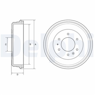DELPHI BF581 EAN: 5012759553893.