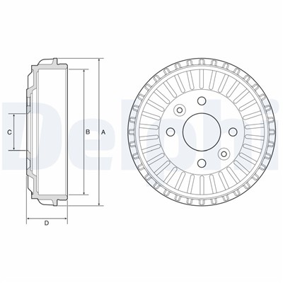 DELPHI BF594 EAN: 5012759554067.