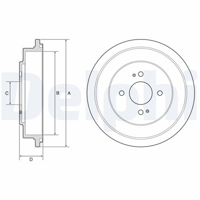DELPHI BF614 EAN: 5012759554265.