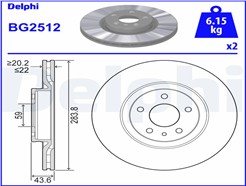 DELPHI BG2512
